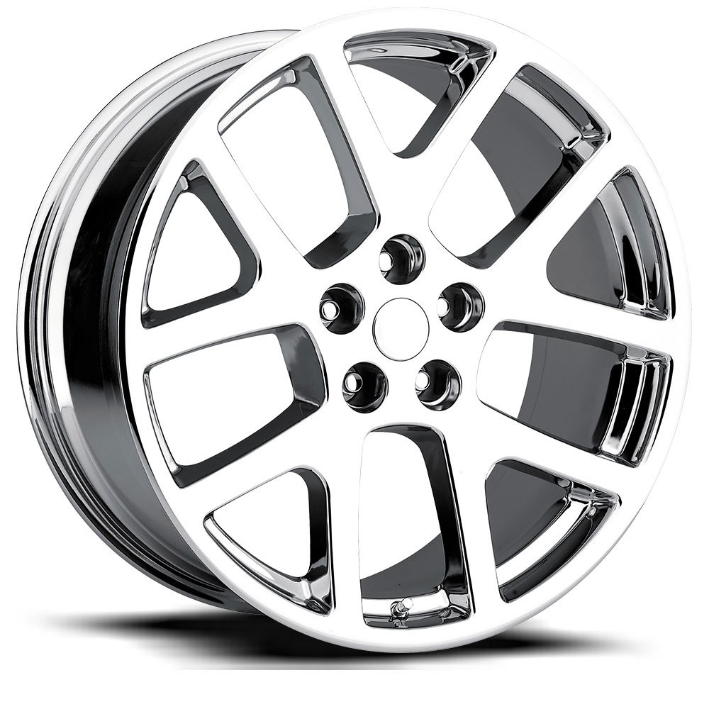 Chrome Viper Replica 20x9 Wheel 05-23 LX Cars, Challenger - Click Image to Close